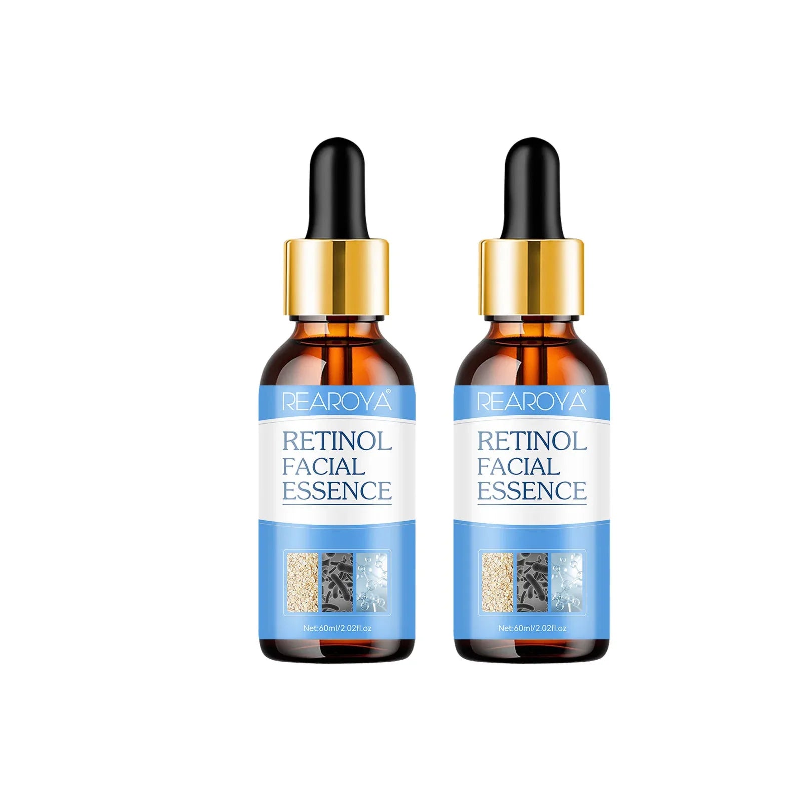 60ml Retinol Serum For Shrinking Pores Anti-aging Brightening Moisturizing Essence Firming And Repairing Skincare Product