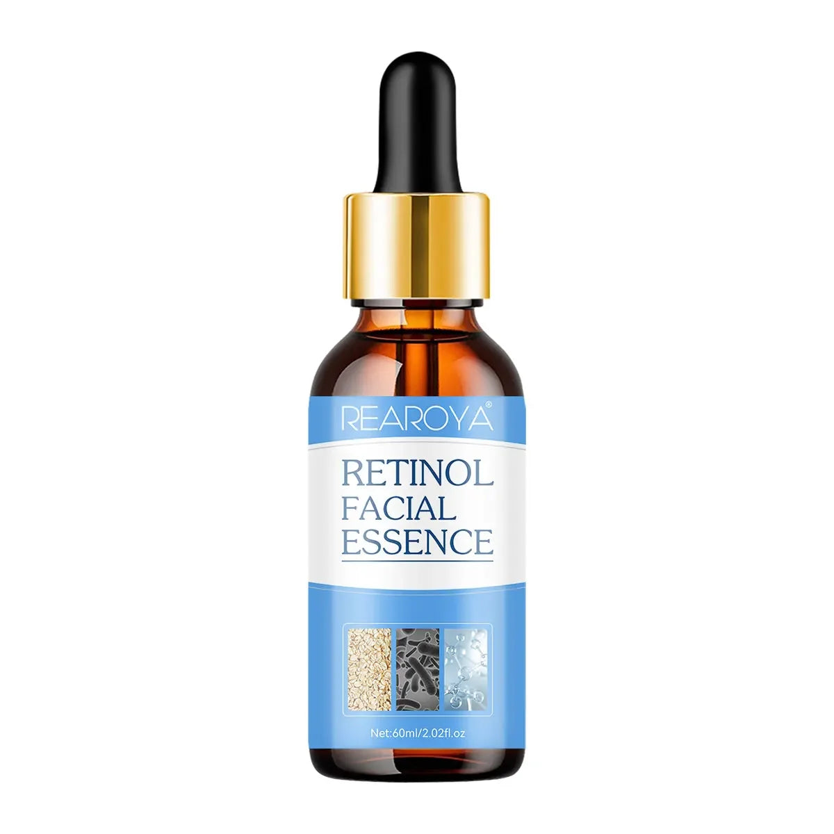 60ml Retinol Serum For Shrinking Pores Anti-aging Brightening Moisturizing Essence Firming And Repairing Skincare Product